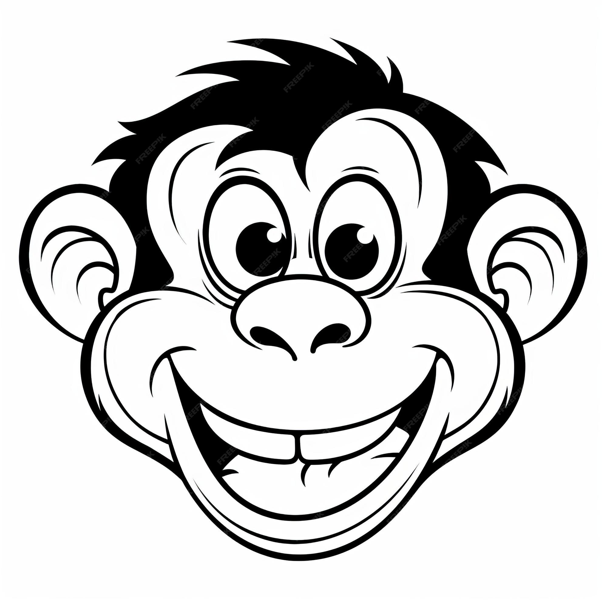 Premium AI Image | Smiling Monkey A Creative Commons Attribution