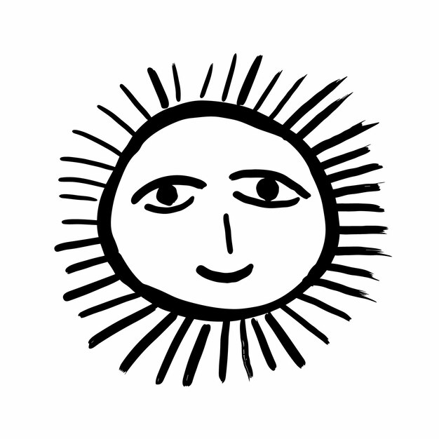 Smiling Sun Icon