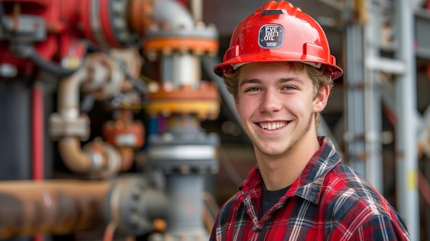 Smiling wellhead pumper headshot