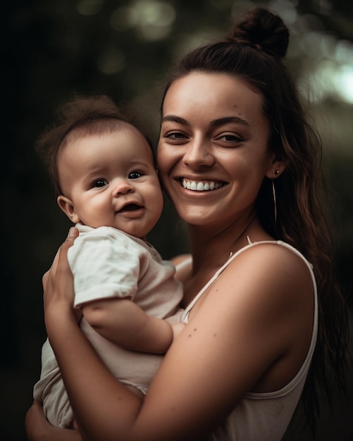 smile_woman_carrying_a_baby