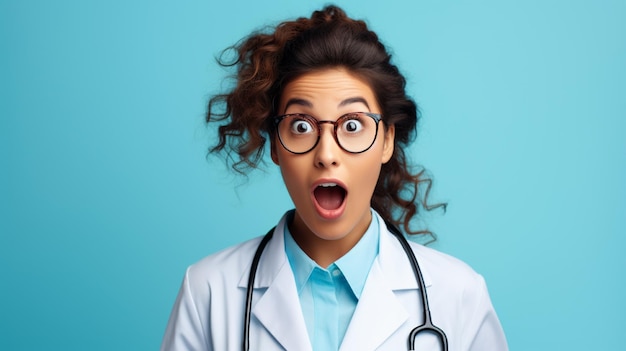 smiling woman wearing doctor uniform