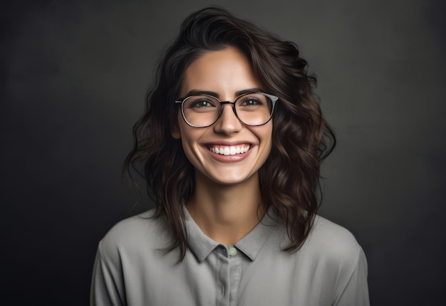 Smiling women portrait