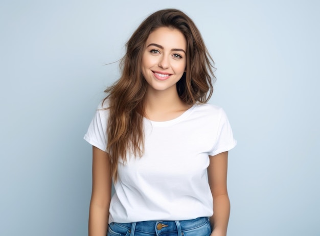 Smiling young woman