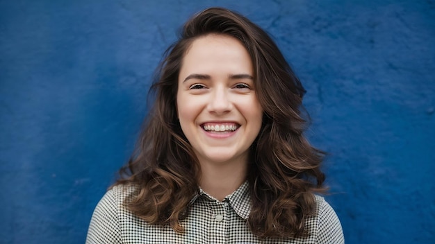 Smiling young woman