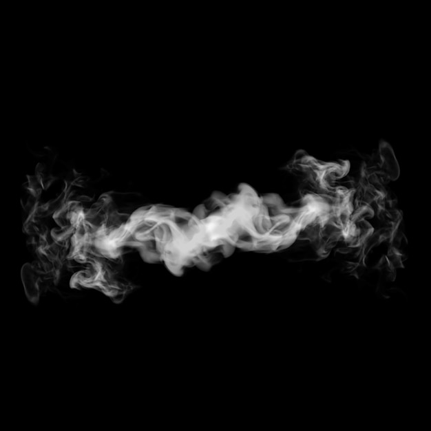 Smoke 3d illustration