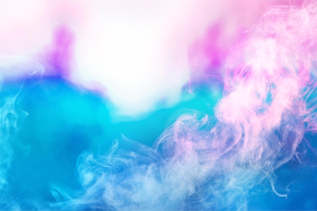 Photo smoke abstract smoke background red blue abstract air