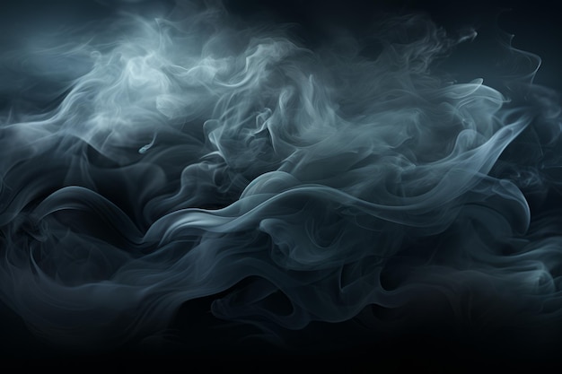 Smoke abstract swirls mysterious atmosphere ethereal High quality photo