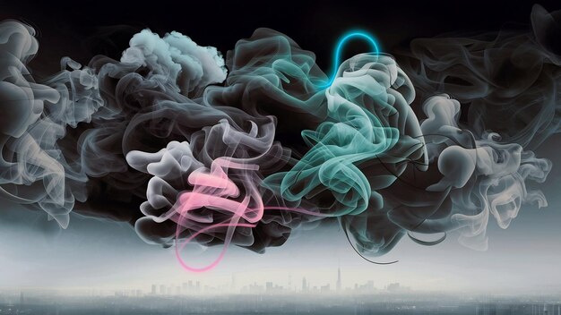 Smoke for background design