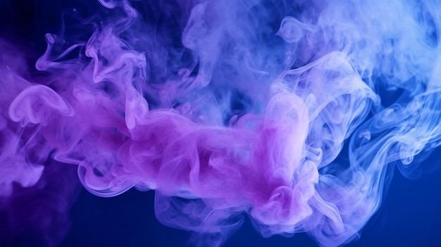 smoke background with a black background