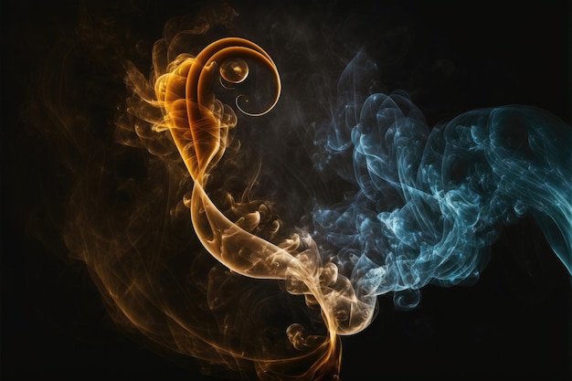 Smoke background