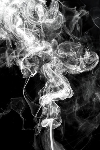 Smoke black background