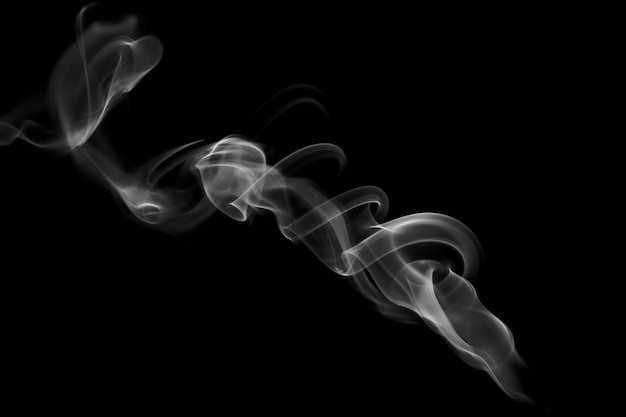 Smoke on black backgroundx9xA