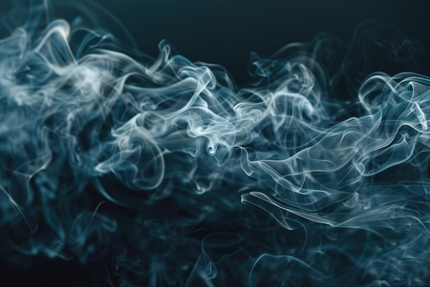 smoke on blackbackground