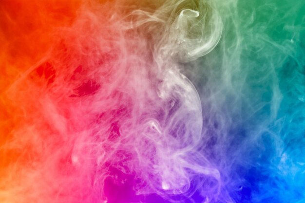 Photo smoke brush color background