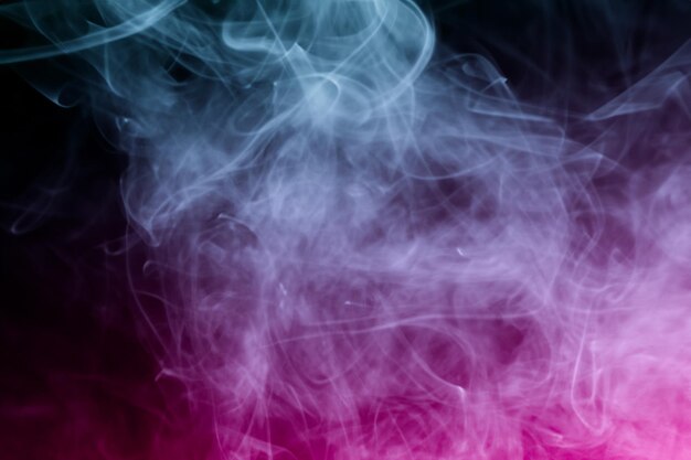 Photo smoke brush color background