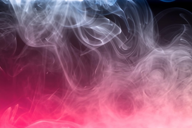 Photo smoke brush color background