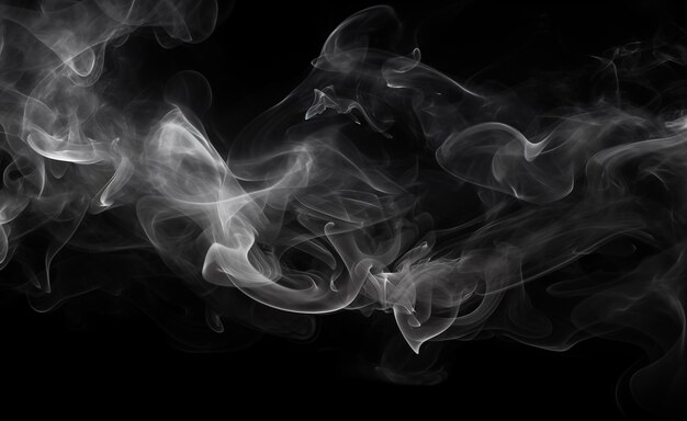 Photo smoke and cloud background