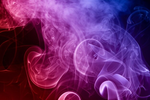 Photo smoke color background