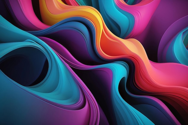 Smoke colors abstract background