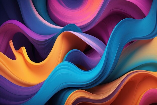 Smoke colors abstract background