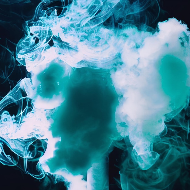Premium AI Image smoke dust background