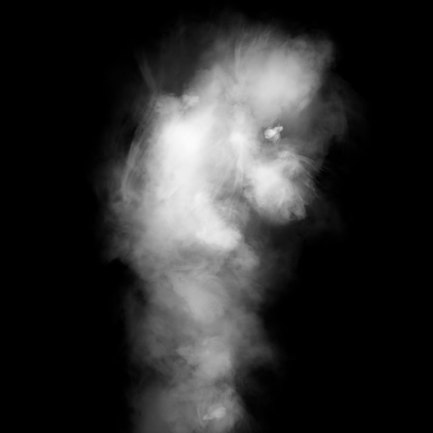 Premium Photo | Smoke effect on black background