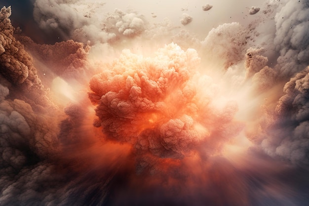 smoke explosion background image