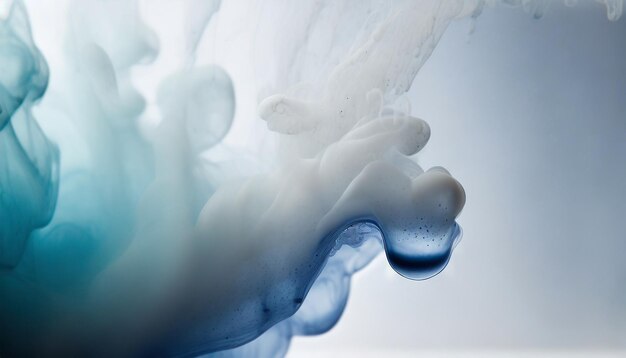 smoke liquid ink drop abstract detail