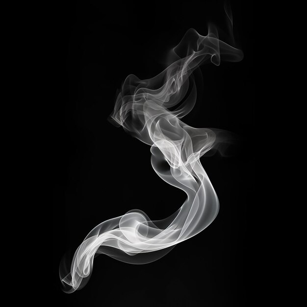 Smoke PNG Transparent Smoke Effect on Black Background