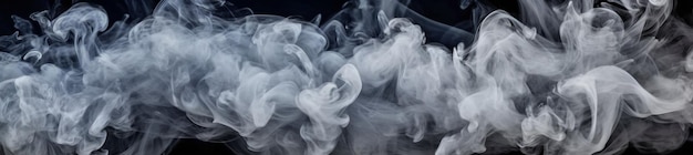 smoke rises from a black floor