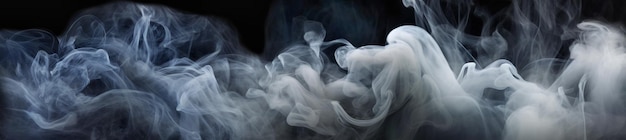 smoke rises from a black floor