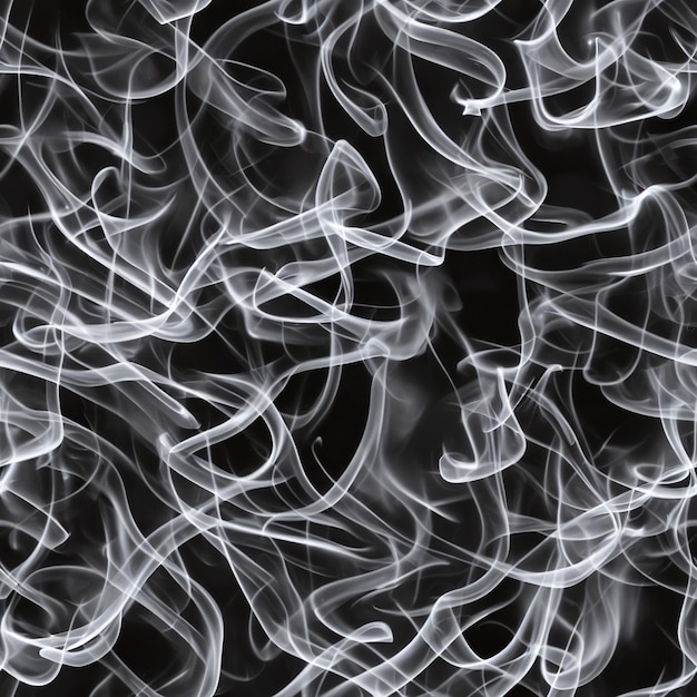 Smoke Seamless background Digital illustration