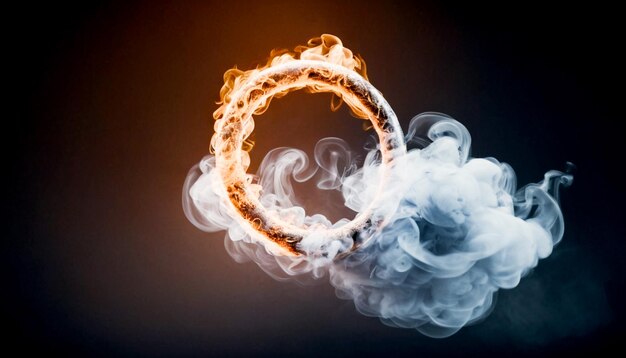 smoke shapes background