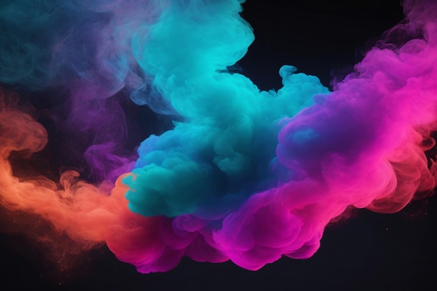 Smoke Splash Background Rainbow Colorful Smoke Background Smoke Effects Background Neon Smoke wallpapers Colorful Smoke Background Abstract Smoke Wallpapers AI Generative