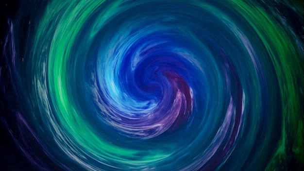 Smoke swirl background time portal blue green purple fog mix whirl magic vortex circle hypnotic