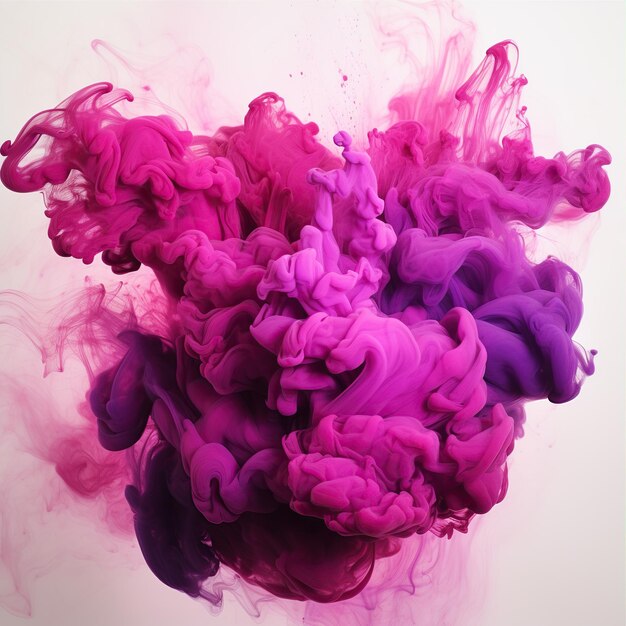 smoke of viva magenta color