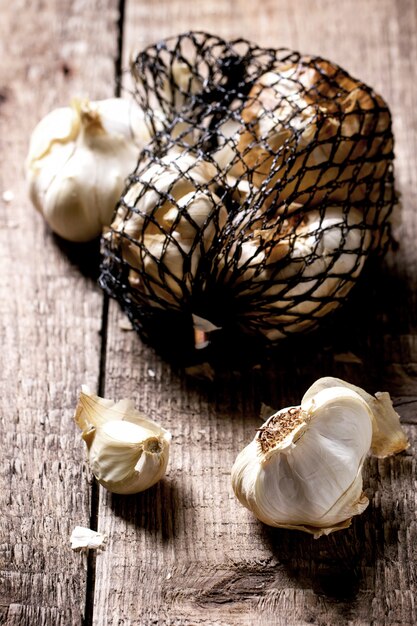 Smoked garlic