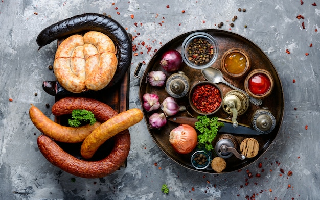 Smoked meats and sausages