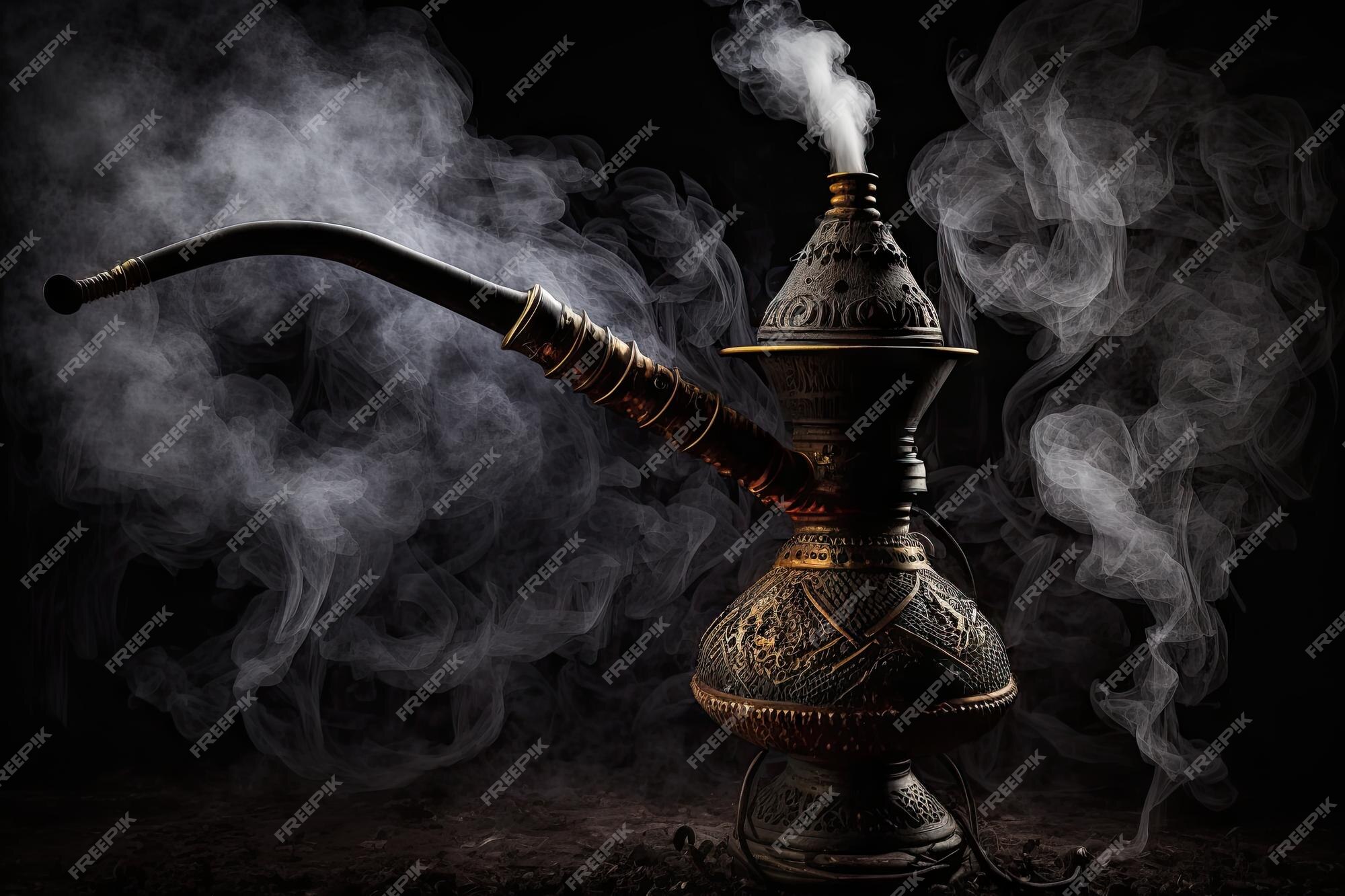 Abstract colored smoke hookah on dark background. Texture. Art Design  element. Personal vaporizers fragrant steam. Concept of alternative  non-nicotine smoking. E-cigarette. Evaporator Stock Photo - Alamy