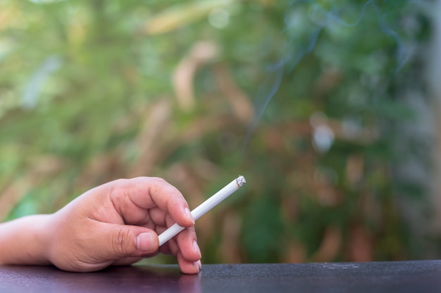 Il fumo è dannoso per il corpo.