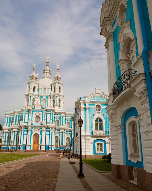 Smolny-kathedraal in Sint-Petersburg