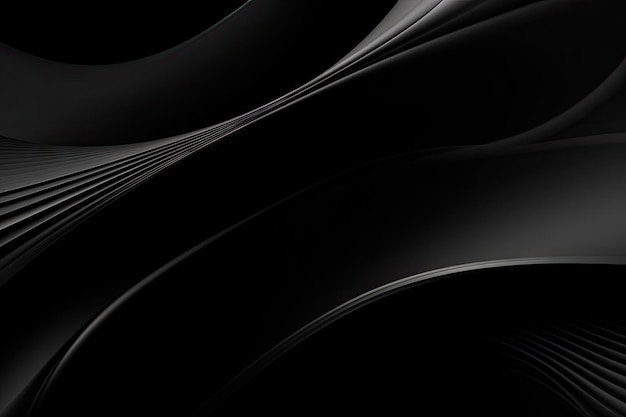 Smooth black background abstract wallpaper