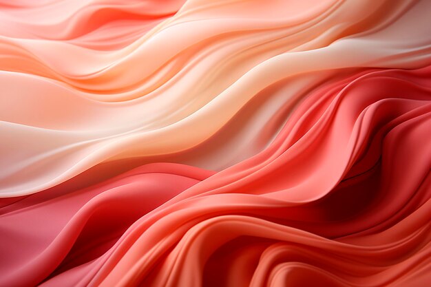 Smooth elegant pink silk or satin texture background Generative AI