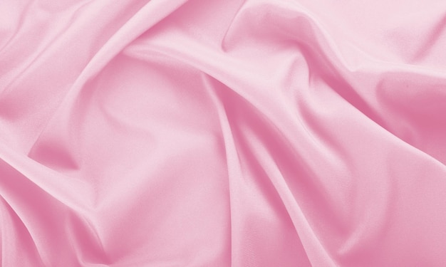 Smooth elegant pink silk or satin texture