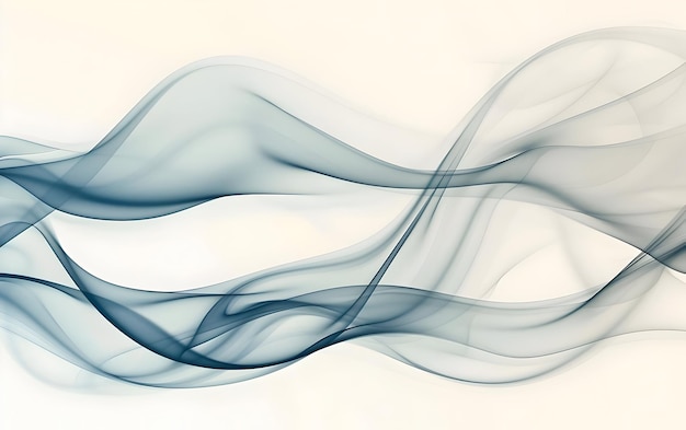 Smooth flowing lines design background