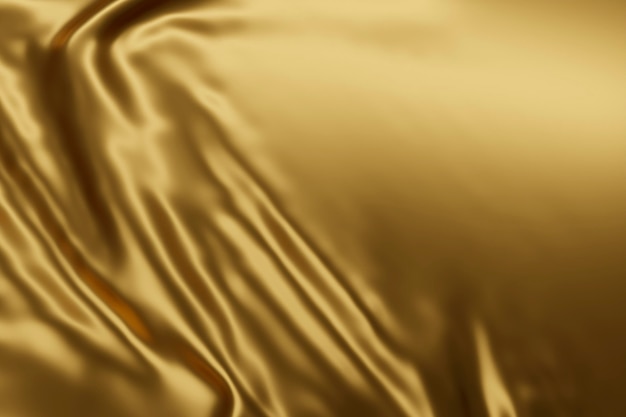 滑らかな金色のテクスチャ素材の背景