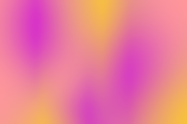 Smooth gradient background with pink and yellow colors.