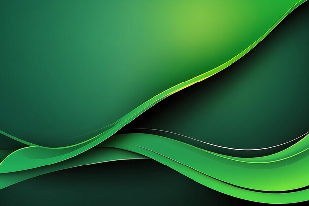 Smooth Green Abstract Background stock illustration