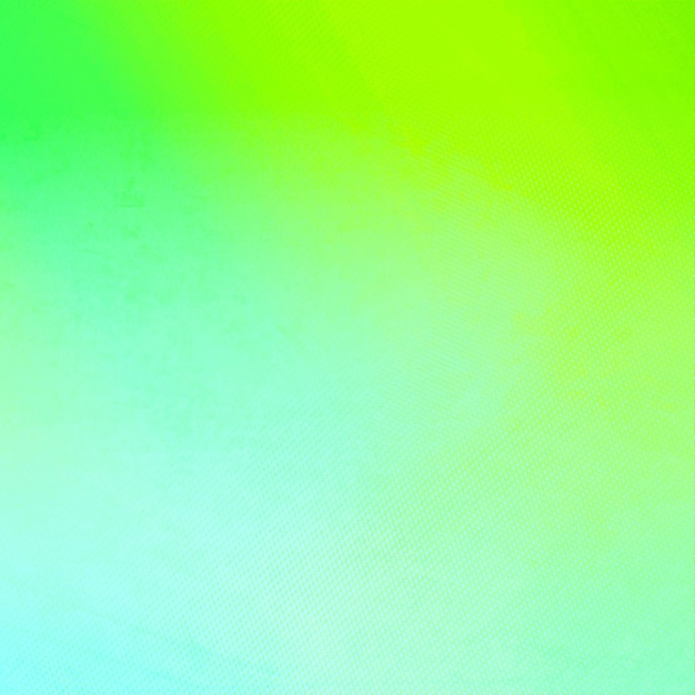 Smooth plain green gradient color square background