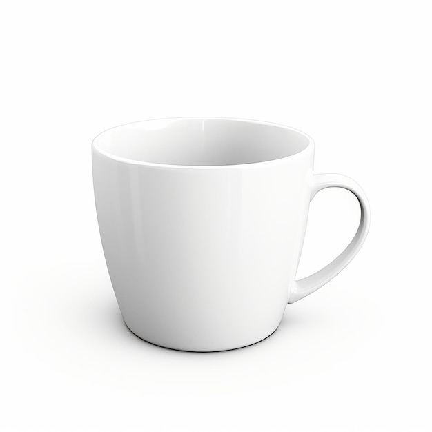 Photo smooth and polished white coffee cup png psd images
